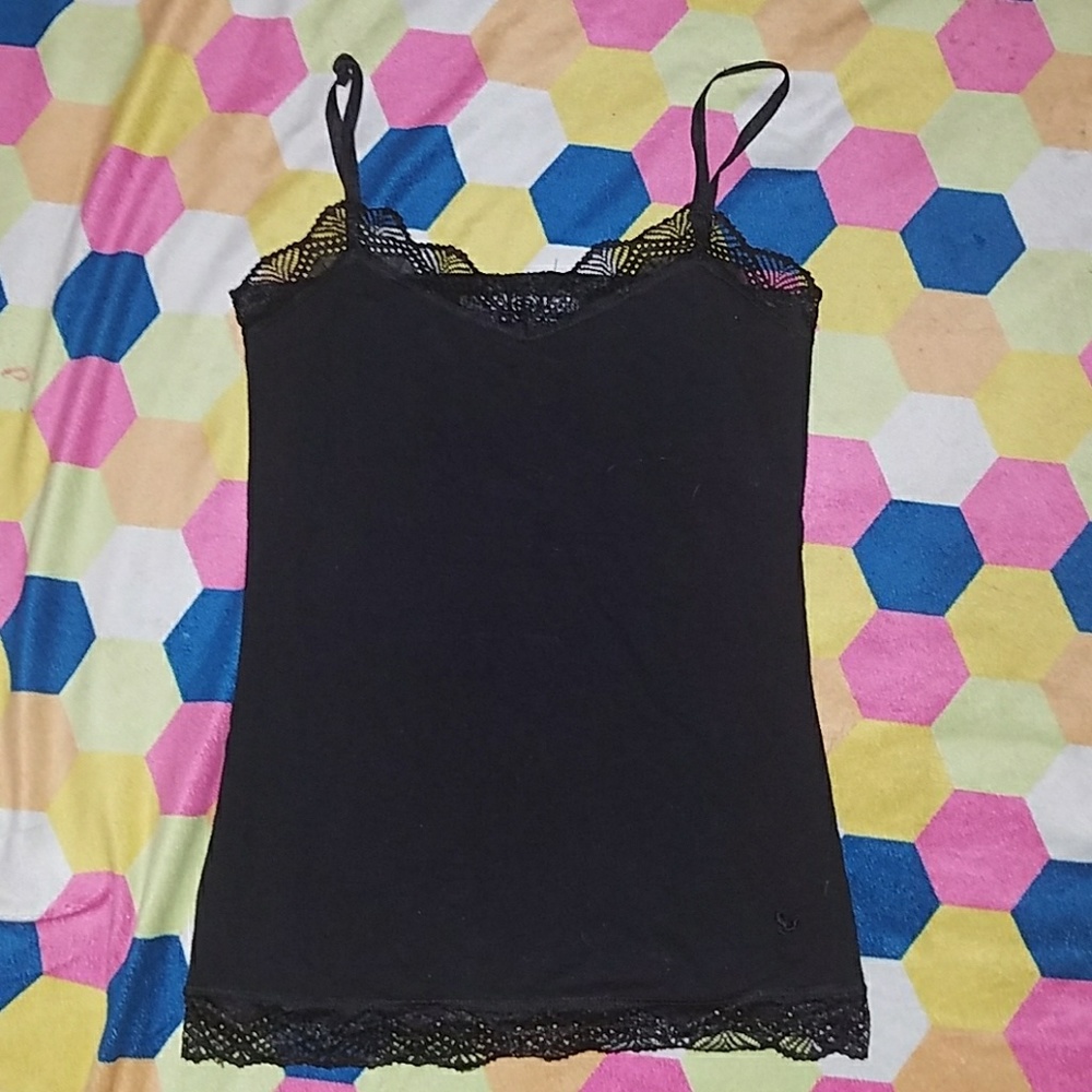 Black lacy tank!